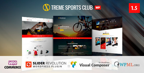 Xtreme Sports v2.0.2 - WordPress Club Theme