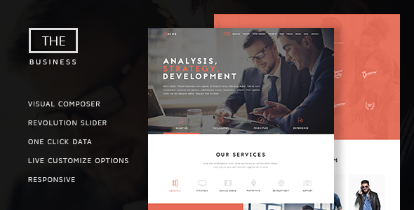 The Business v1.4.1 - Powerful One Page Biz Theme