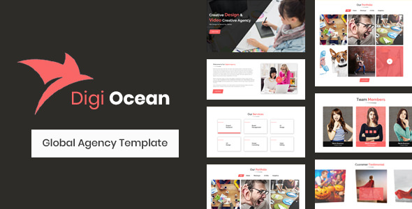Digi Ocean - Creative Agency Template