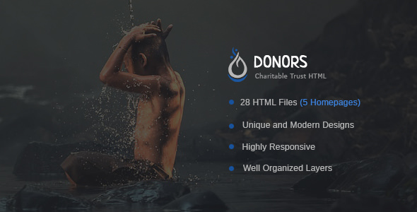 Donors - Multipurpose Non-profit Bootstrap 3 HTML Template