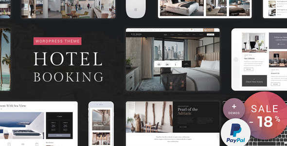 Hotel Booking v1.0 - Hotel WordPress Theme