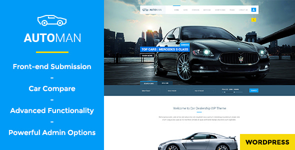 Automan v1.6.3 - Advanced Car Dealer WordPress Theme