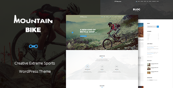 Mountain Bike v1.0 - Creative Extreme Sports Theme