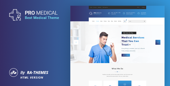 ProMedical v1.0 - Health And Medical HTML Template