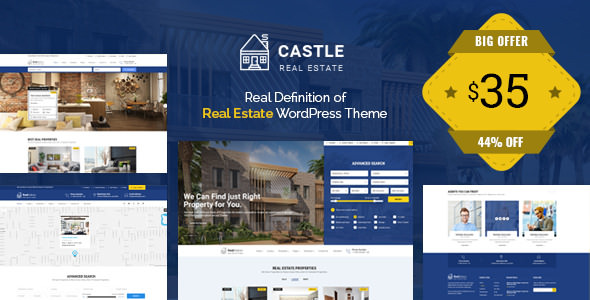 Castle v1.0.0 - Real Estate WordPress Theme