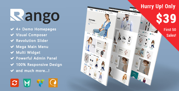 Rango v1.0 - Fashion Responsive WooCommerce Theme