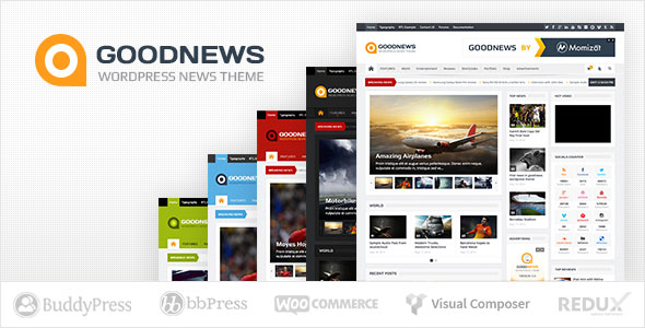 Goodnews v5.9.5 - Responsive WordPress News/Magazine
