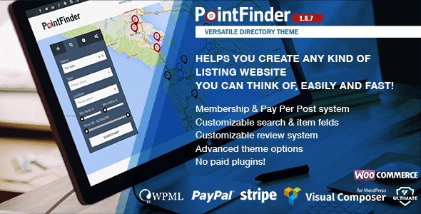 Point Finder v1.8.7 - Versatile Directory and Real Estate