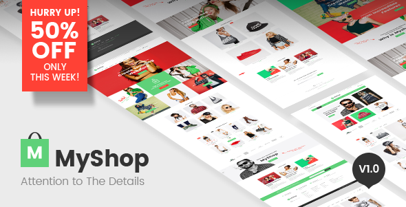 MyShop v1.0.8 - Multipurpose Shopify theme