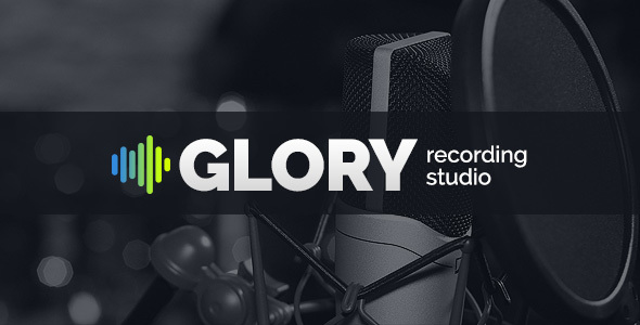 GLORY - Recording Sound Studio HTML Website Template
