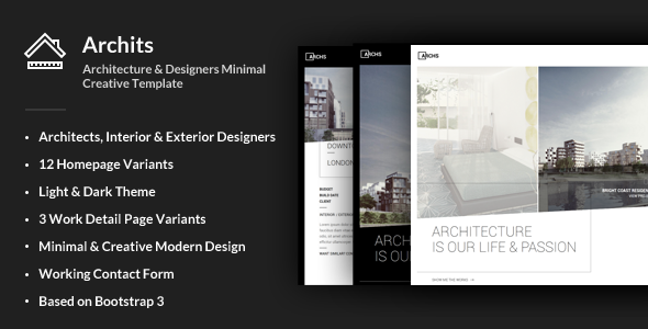 Archits - Responsive Architecture Template