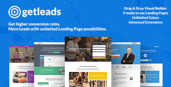 Getleads v1.9 - High-Performance Landing Page Theme