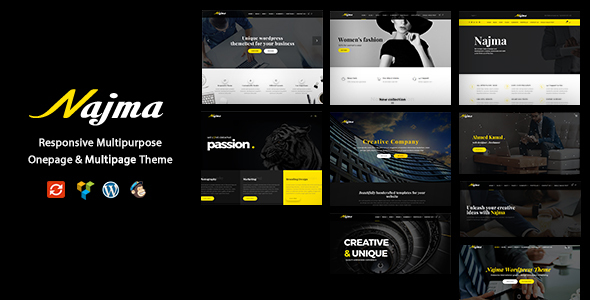 Najma - Creative Multi-Purpose WordPress Theme