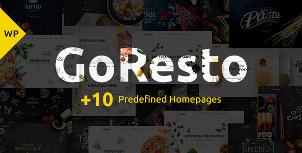 GoResto v1.2 – Multipurpose Restaurant Theme