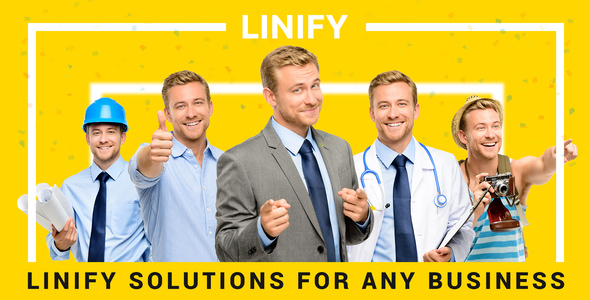 Linify v1.3.6 - One Man Business WordPress Theme