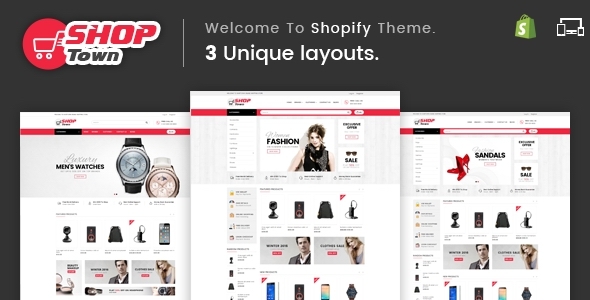Shop Town - Sectioned Multipurpose Shopify Theme