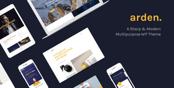 Arden v1.9.5 - A Sharp & Modern Multipurpose Theme