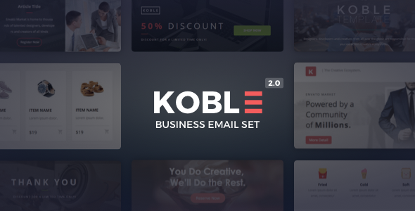 Koble v2.0.2 - Business Email Set