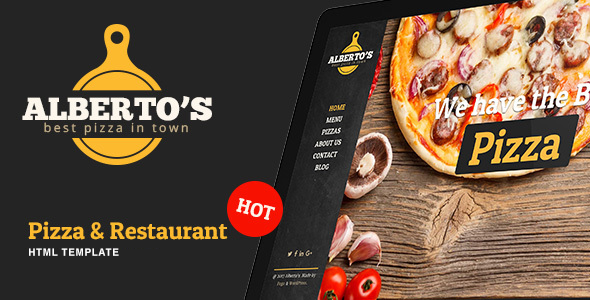 Albertos - Restaurant & Pizza HTML Template