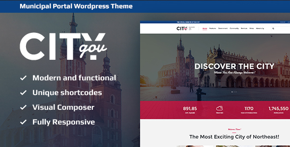 City Government & Municipal Portal v1.7