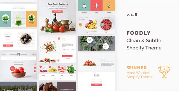 Foodly v1.8 - One-Stop Food Shopify Theme