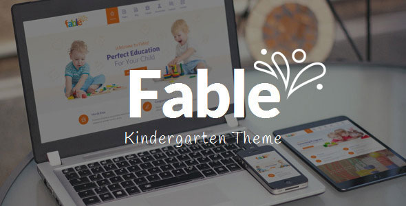 Fable v3.1 - Children Kindergarten WordPress Theme