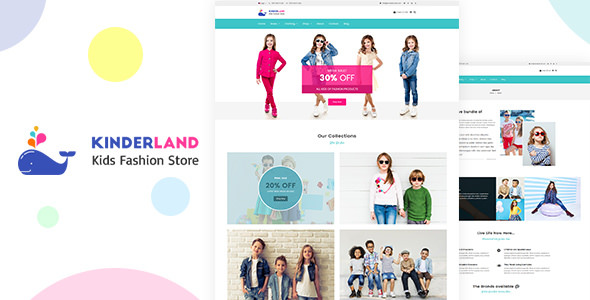Kinder land v1.4 - Kids Fashion Store Shopify Theme