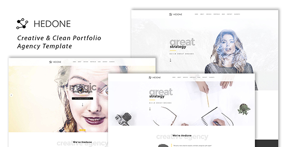 Hedone v1.1 - Creative & Clean Portfolio / Agency Template