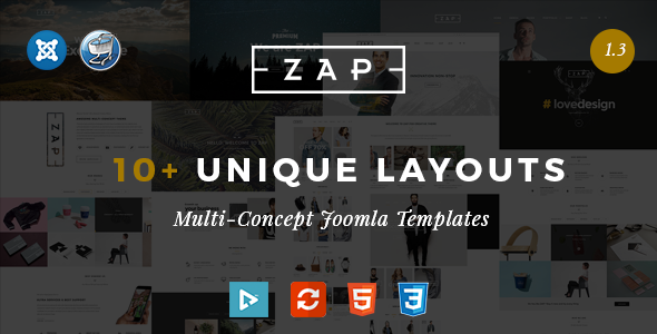Zap - Multipurpose Responsive Virtuemart Joomla templates