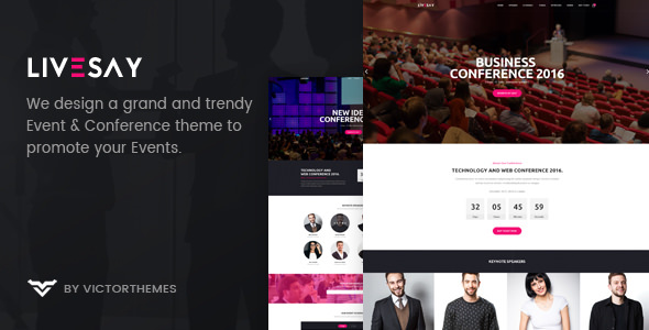 Livesay v1.5.1 - Event & Conference WordPress Theme