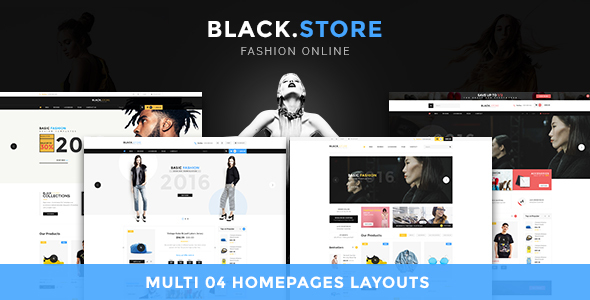 Ves Blackstore Magento 2 Template With Pages Builder