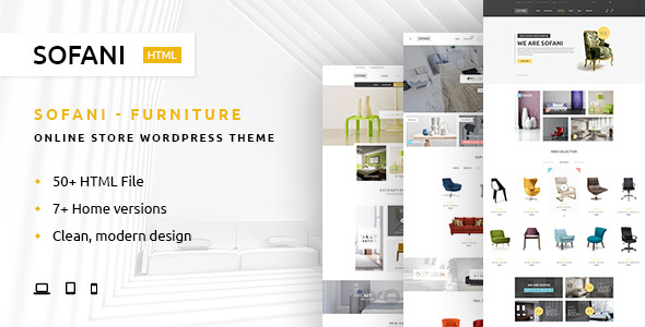 Sofani - Furniture Store HTML Template