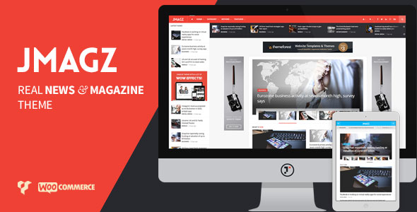 JMagz v1.4 - Tech News Review Magazine WordPress Theme