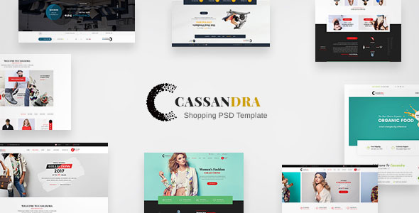 Cassandra Shopping - Multipurpose e-commerce PSD Template