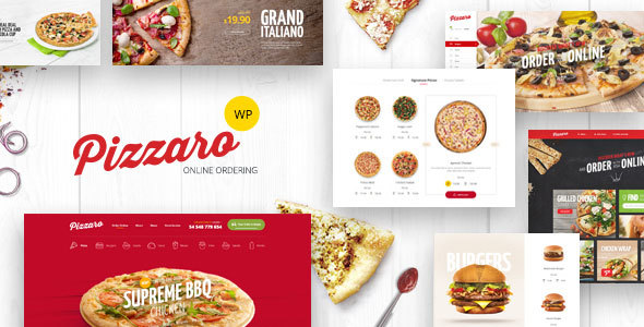 Pizzaro v1.1.3 - Fast Food & Restaurant WooCommerce Theme