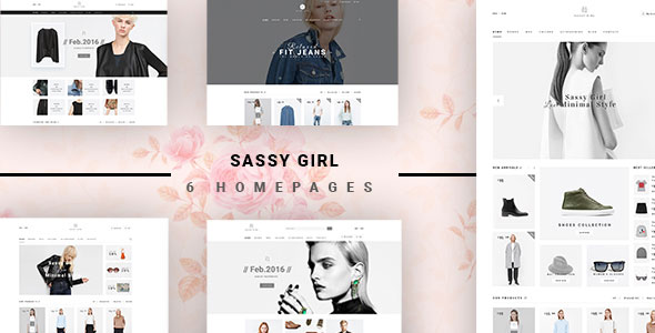 Sassy Girl - Women Online Shop Theme for Prestashop