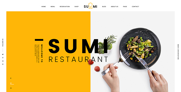 Sumi v1.1 - Restaurant HTML Template