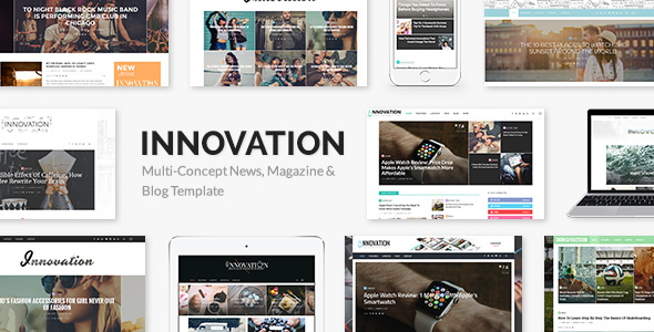 INNOVATION v5.3 - Multi-Concept News, Magazine & Blog Template