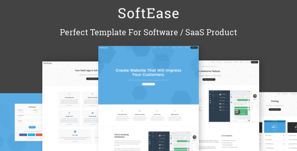 SoftEase v1.2 - Multipurpose Software / SaaS Product Template