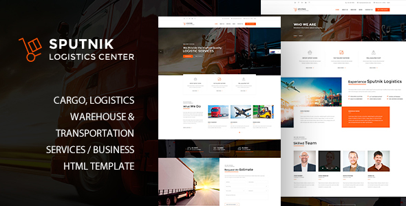 Sputnik Logistics Center HTML