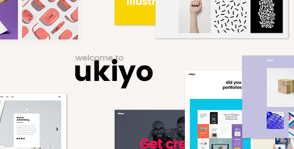 Ukiyo - A Fresh Portfolio Theme for Modern Agencies
