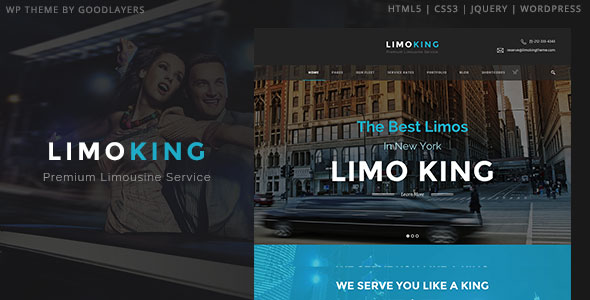 Limo King v1.0.5 - Limousine / Transport / Car Hire Theme