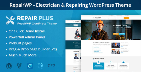 RepairWP v1.2.4 - Electronices, Mobile & Computer Repairing