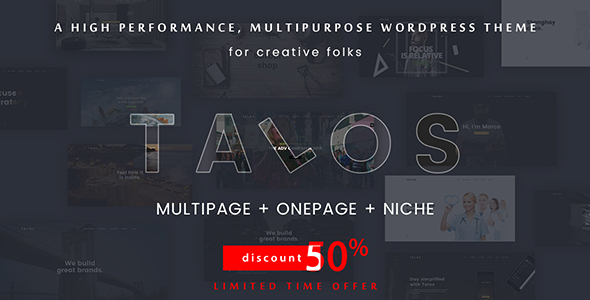 Talos - Creative Multipurpose WordPress Theme