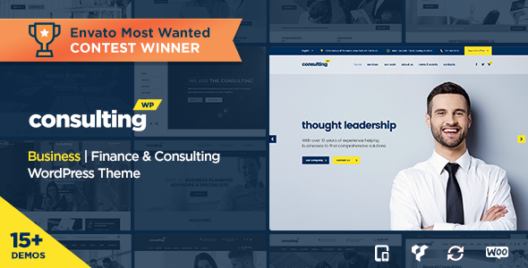 Consulting v3.5.5 - Business, Finance WordPress Theme