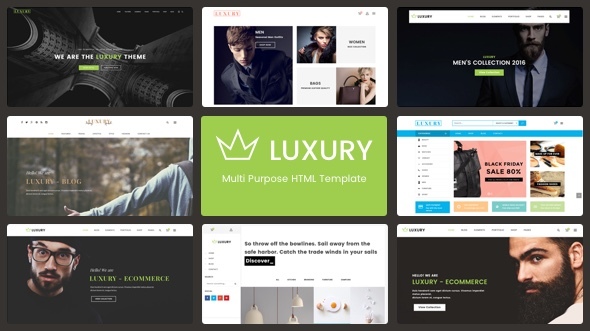 Luxury - Responsive HTML Template