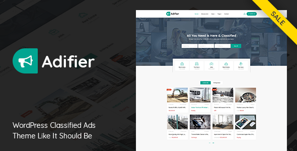 Adifier v3.6 - Classified Ads WordPress Theme