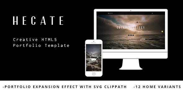 Hecate - Creative HTML5 Portfolio Template