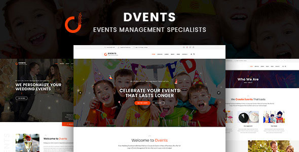 DVENTS - Events HTML Template