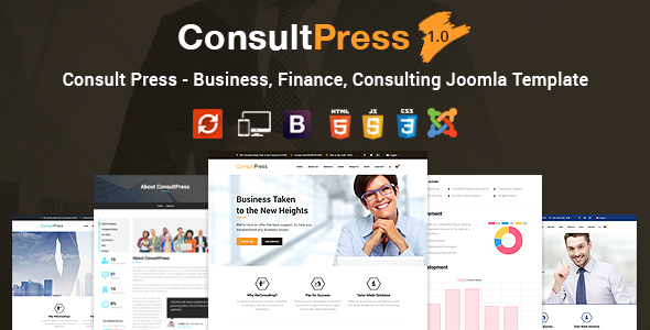 Consult Press - Finance & Consulting Business Joomla Template
